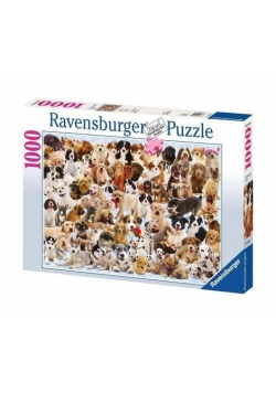 Puzzle 1000 Wielka rodzina psów