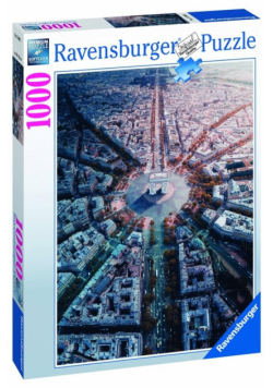 Puzzle 1000 Paryż z lotu ptaka