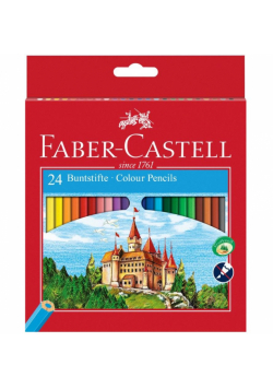 Kredki Zamek 24 kolory FABER CASTELL