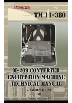 M-209 Converter Encryption Machine Technical Manual
