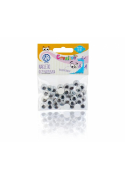 Oczy samoprzylepne 10 mm Oczy Bazyliszka ASTRA