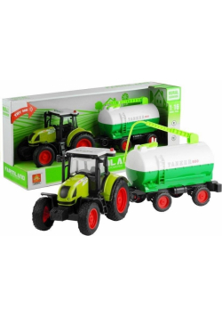 Traktor z cysterna i napędem dźwięk 37,5cm