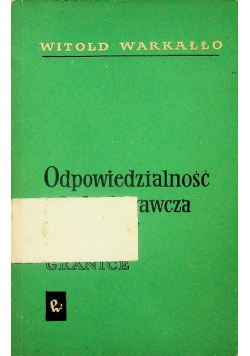 Odpowiedzialność odszkodowawcza