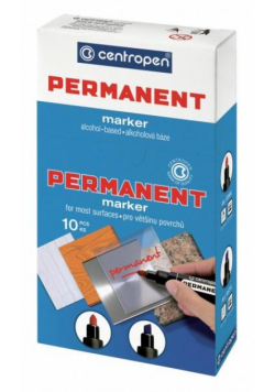 Marker permanentny 8576 niebieski (10szt)