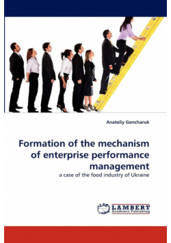 Formation of the mechanism of enterprise performance management