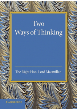 Two Ways of Thinking