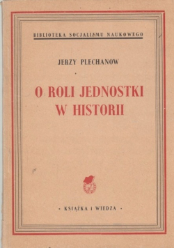 O roli jednostki w historii 1947 r.