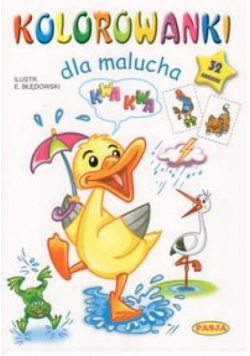 Kolorowanki dla malucha - Kwa, Kwa