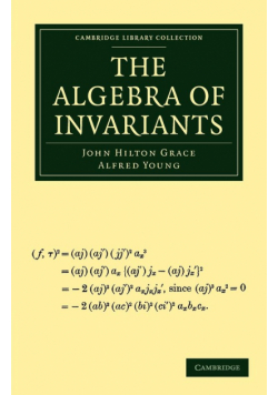The Algebra of Invariants