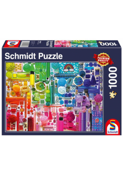 Puzzle PQ 1000 Wszystkie kolory tęczy G3