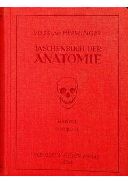 Taschenbuch der Anatomie Band I