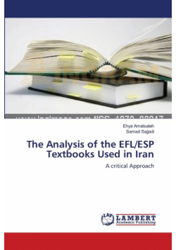 The Analysis of the EFL/ESP Textbooks Used in Iran
