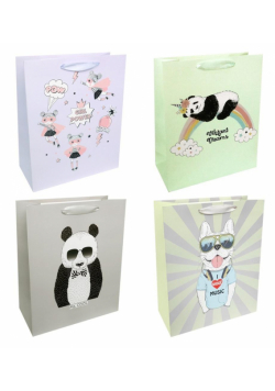Torba prezentowa 26x32 Panda