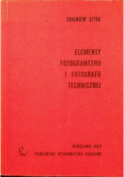 Elementy fotogrametrii i fotografii technicznej
