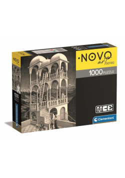 Puzzle 1000 Compact Art M. C. Escher, Belvedere