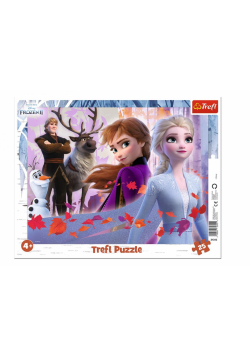 Puzzle ramkowe 25 Przygody w Krainie Lodu TREFL
