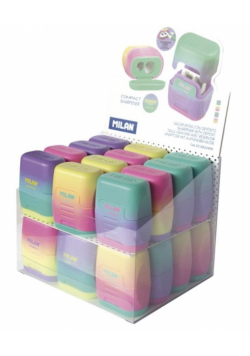 Temperówka podwójna Compact Sunset (24szt) MILAN