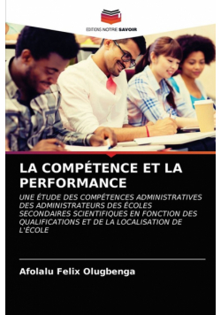 La Compétence Et La Performance