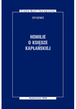 Homilie o księdze kapłańskiej