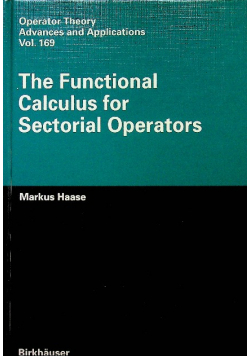 The Functional Calculus for Sectorial Operators