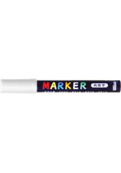 Marker akrylowy 1-2 mm biały M&G