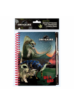 Notes kreatywny z wydrapywankami Dinozaur 17