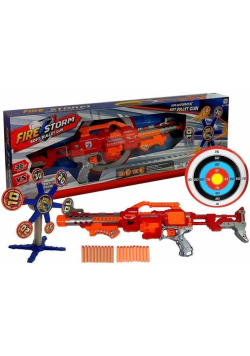 Karabin na piankowe strzałki z tarczą 66cm