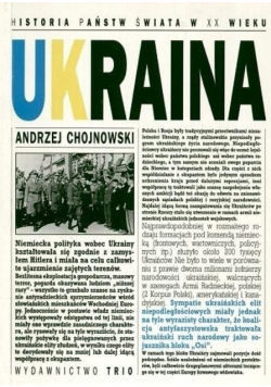 Historia państw świata  w XX wieku Ukraina