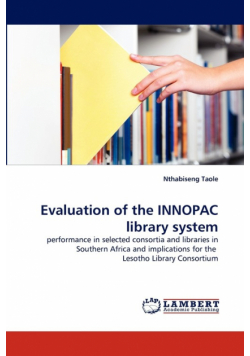 Evaluation of the INNOPAC library system