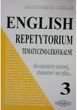English Repetytorium Tematyczno  Leksykalne 3