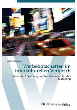 Werbebotschaften Im Interkulturellen Vergleich