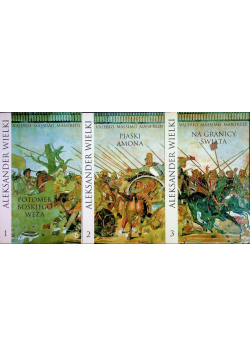 Aleksander Wielki Tom 1 do 3