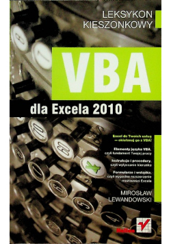 Lewandowski vba dla excela 2010