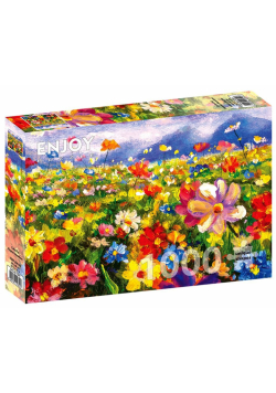 Puzzle 1000 Łąka pełna kwiatów