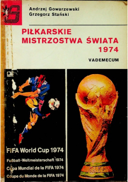 Piłkarskie Mistrzostwa Świata 1974 Vademecum