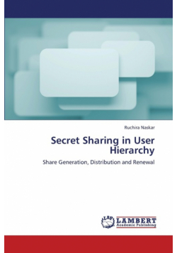 Secret Sharing in User Hierarchy
