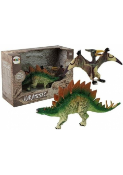 Dinozaury 2szt Stegosaurus, Pteranodon