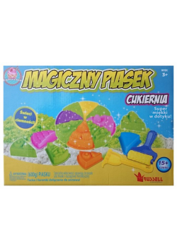 Magiczny piasek Cukiernia świeci w ciemności