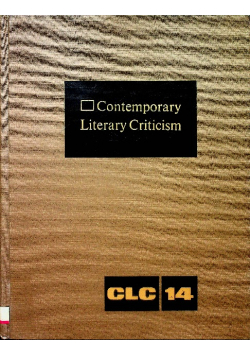Contemporary Literary Criticism tom 14