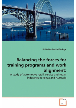 Balancing the forces for training programs and work alignment