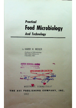 Practical Food Microbiology and Technology