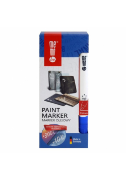 Marker olejny 1-1,5mm niebieski (10szt) MemoBe