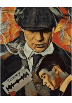 Malowanie po numerach - Peaky Blinders 40x50cm