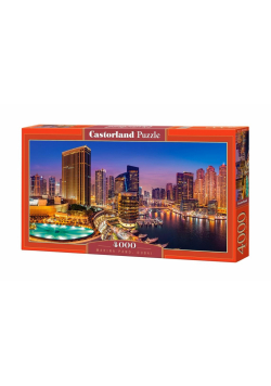 Puzzle 4000 Marina Pano Dubaj CASTOR