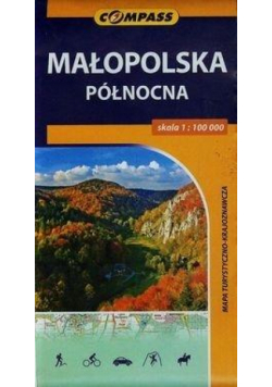 Mapa tur-krajoznawcza - Małopolska północna