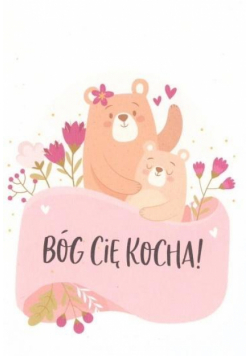 Mały wielki notes A6 misiu - Bóg cię kocha