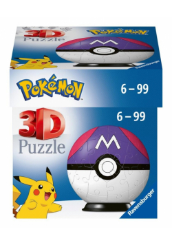 Puzzle 3D Pokemon Master Ball