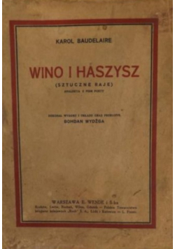 Wino i haszysz 1926 r