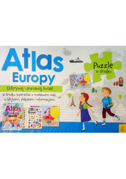 Atlas Europy NOWA