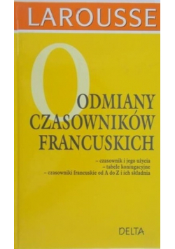 Odmiany Czasowników Francuskich